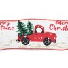 2pcs Christmas Decoration Ribbon Clear Vivid Pattern Durable Packaging Ribbon