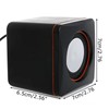 Yiudbaoo Mini 2.0 Speaker USB-Powered Desktop Speakers USB Powered Stereo