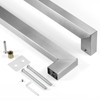 Ranbo Rectangle/Square 48" Length Back to Back Large Push Pull