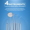 4tified Dental Tools Hygiene Kit 4 PCS French Stainless Steel