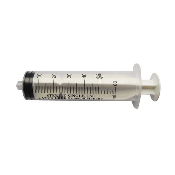 Disposable Syringes with 50ml Pack of 25 Set of 3