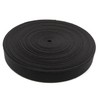 PP Belt, Black, Width 1.0 inches (25 mm), Length 66.6