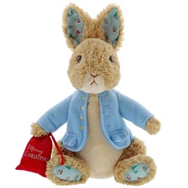 Beatrix Potter Peter Rabbit Christmas Large Soft Toy