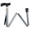 Soles Foldable Cane Walking Stick Silver (SLS802S)