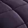 Chezmoi Collection 3-Piece All Season Oversized Queen Comforter Set Dark