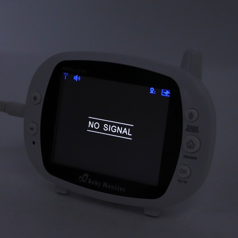 3.5in TFT Baby Camera Digital Night Vision Temperature Sensor Viewing