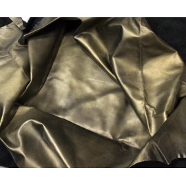 Citrine Distressed Leather Cowhides,  (Antique Gold)TW201