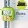 Digital Timer Magnetic | Small Digital Timer with Magnetic Back,