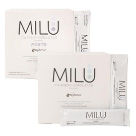 MILU  Kit de 1 Colágeno Hidrolizado Marino Forte en polvo de 330g en 30 sobres  1 Colágeno Hidroalizado Marino en polvo de 240g en 30 sobres  60...   