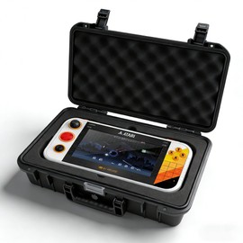 JYGamhanbil Carrying Case Waterproof Bag Cover Hard Shell for My Arcade Atari Gamestation Go Gaming Handheld Console,Protective Storage Bag Travel Case for Gamestation Go Dock,Power Cord,Accessories