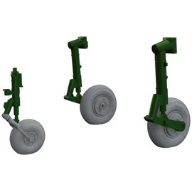 Eduard EDB648374 1:48-AeroL-29 Delfin Wheels Brassin kit, Various