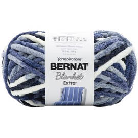 Yarn Blanket Extra Faded BLU