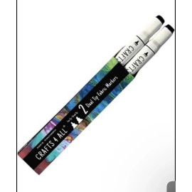 Crafts 4 All Marker - Fabric Marker 2 Dual Tip Fabric Marker NEW