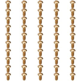 50Pcs Round Hex Socket Screw Copper Fastener Hardware Tools Industrial Supplies M5M5x10mm