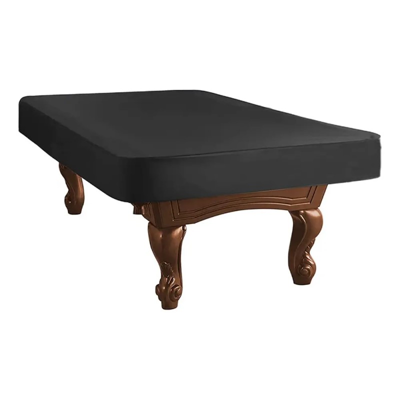 Funda Para Mesa De Billar, Tela De Buey, Diseño Negro