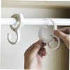 ABOOFAN 4pcs Adjustable Clasp Hooks for Clothing Kitchen and Sundries