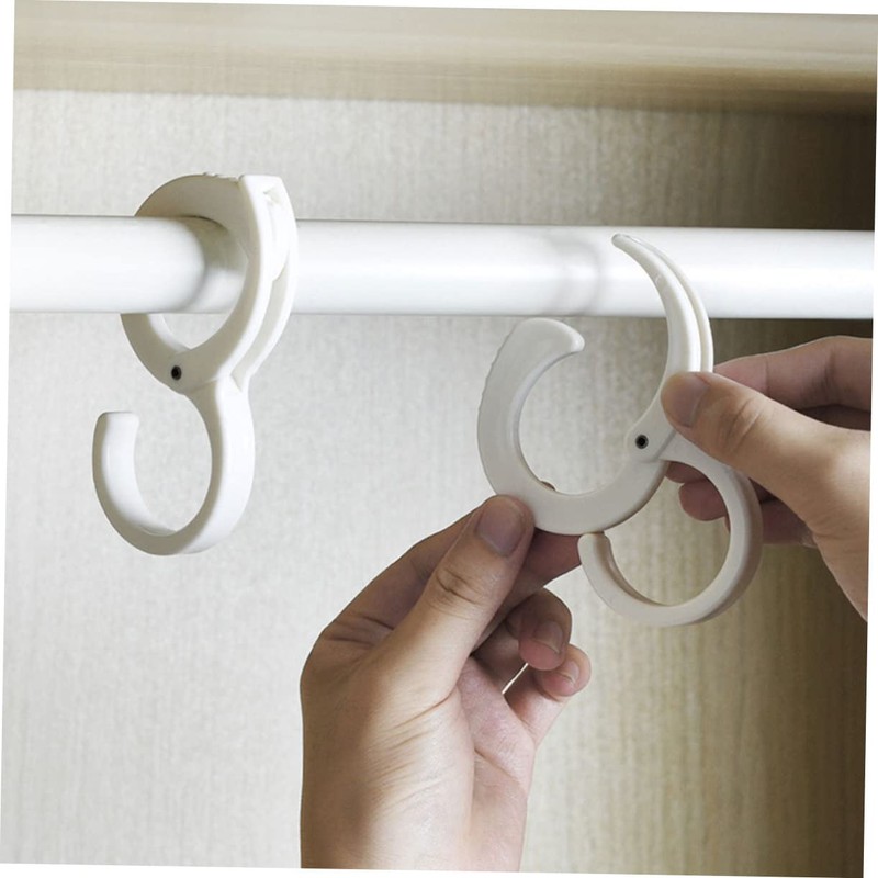 ABOOFAN 4pcs Adjustable Clasp Hooks for Clothing Kitchen and Sundries