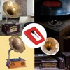 Phonograph Needle, ABS Plastic and Aluminum Arms Installed Manually Phonograph
