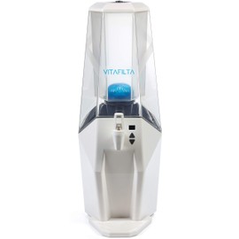 VitaFilta Countertop & Desktop Water Filter and Cooler - Adjustable Temperature Cold Water Dispenser with Advanced Filtration 3 Gallon Tank BPA Free & Small Footprint