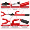 Telescopic Steering Wheel Lock for Vehicle Security – Twin-Bar ABS