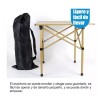 Heke Juego De 3 Sillas Y Mesa Plegable Para Camping