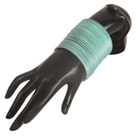 Touchstone Pastel Colours Bangle Collection Indian Bollywood Hand Drilled Silver Tinge Pine Colour Designer Jewellery Bracelets Bangle Set of 24 For Women, Metal