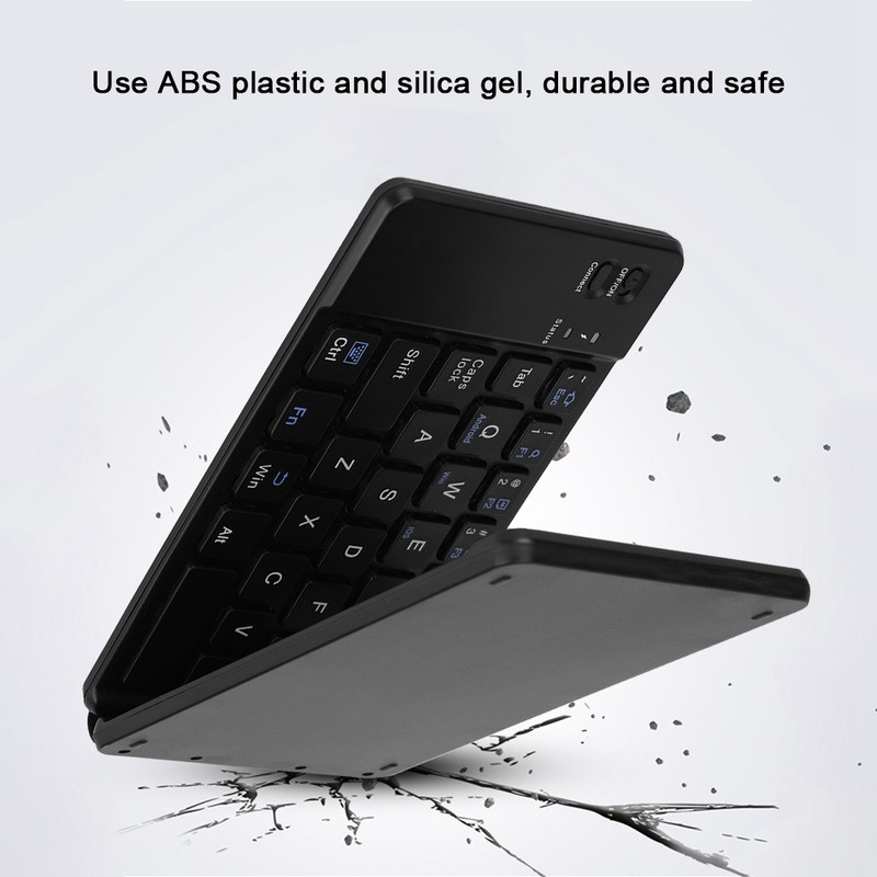 Pocket Portable Universal Foldable Wireless Bluetooth Keyboard for Tablet Phone