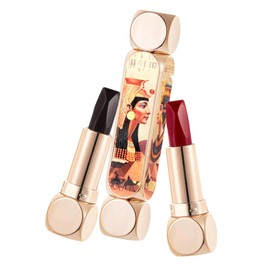 Lápiz Labial de 6 colores: Color de Labios Exclusivo, Sedoso y Elegante, Lápiz Labial de Doble Cabeza para un Maquillaje Duradero, Lápiz Labial Mate Colorido