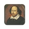 Cork Coaster - William Shakespeare English Writers Theatre Portrait Painting