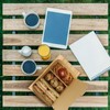 30 Pack 50 oz Paper To Go Containers, 3 Compartment