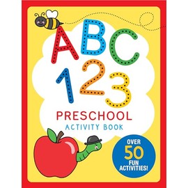 ABC 123 Preschool Activity Book