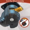 Leveling Casters with Upgraded Ratchet Handle Design,360 Degree Swivel Castor