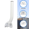 Universal Antenna Mount Bracket, 12 Inch J Pole, Wall Mount