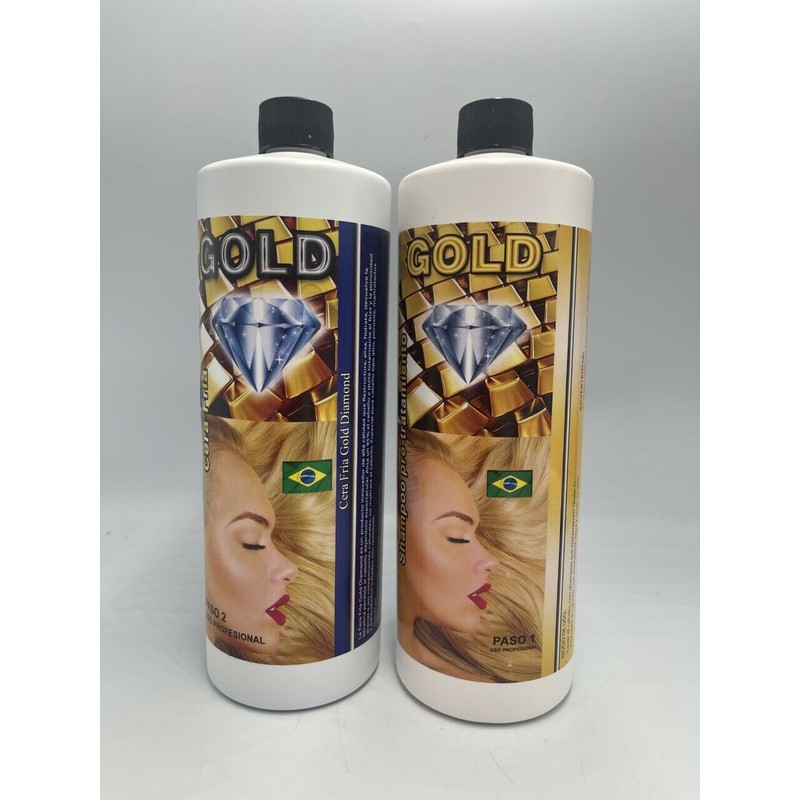 Tratamiento de Keratina Capilar CERA FRIA Keratina 32 OZ +Shampo