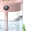 2L Mist Humidifier Pink Mute USB Night Lamp Function Dual