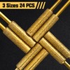 Nooklean 24PCS Diamond Chainsaw Sharpener Bits, 3 Sizes (5/32'', 3/16'',