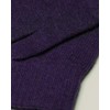Womens Cashmere Gloves, Made In Scotland, 100% Cashmere (Purple)