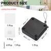 sourcing map Punch-Free 800g Automatic Sliding Screen Door Closer, Multifunctional