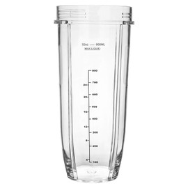 32OZ Cup for Compatible with Nutri Ninja Replacement Parts BL480, BL490, BL640, BL680 Auto IQ Series Blender Juicer Mixer