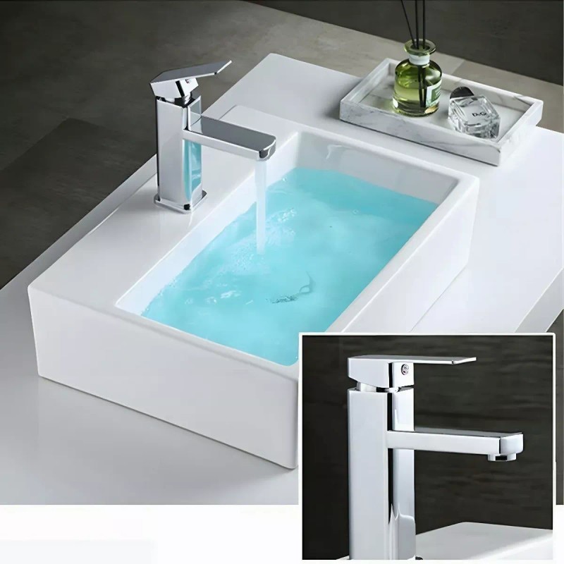 Viopy Llaves Para Lavabo Grifo De Acero Inoxidable Tapa Del