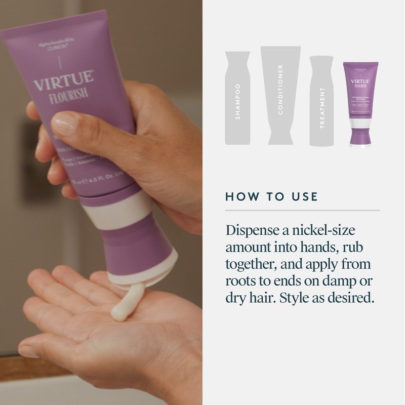 Virtue Flourish Thickening Styling Treatment 120ml
