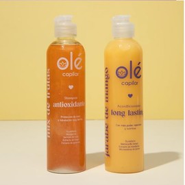 OLÉ Blond Duo Pack - Fruit Mix Shampoo Long Lasting Antioxidant 16.9 fl. oz. + OLÉ Mango Butter & Tangerine Extract Conditioner 16.9 fl. oz.