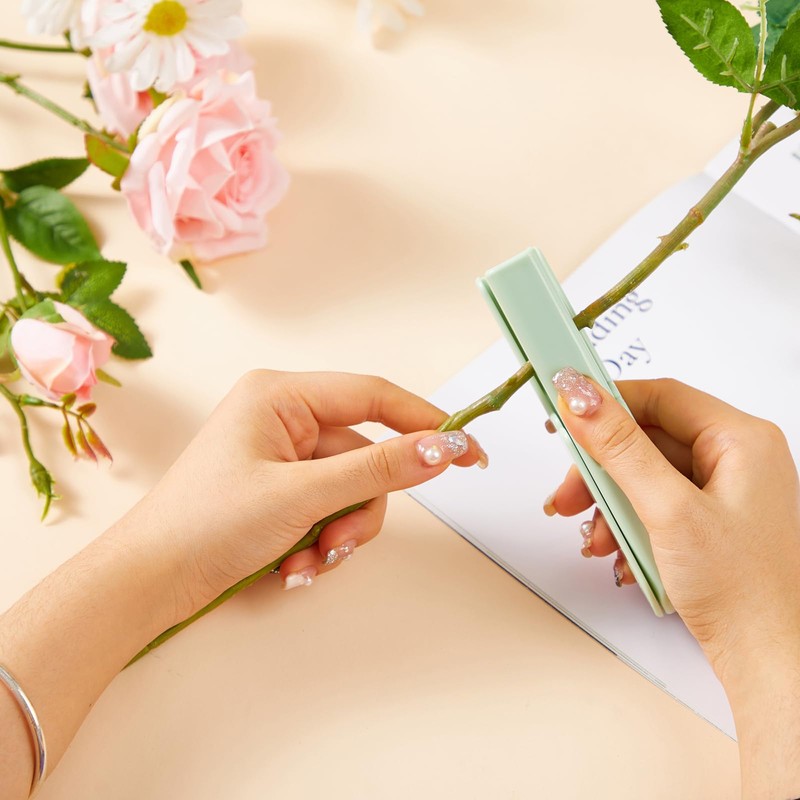 Rose Thorn Remover, Flower Stem Leaves Thorn Stripper Portable Florist