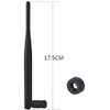 Gooing 2.4GHz 5GHZ 6dbi Booster Antenna WIFI Antenna Omnidirectional RP-SMA