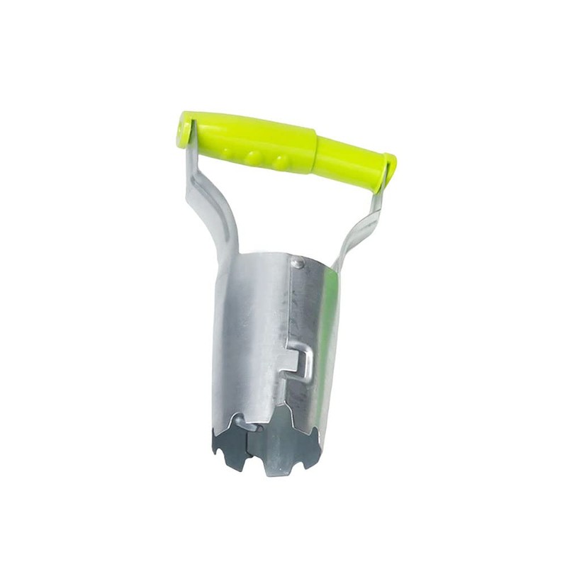 SEIWEI Bulb Planter, Garden Hand Held Stainless Steel Bulb Transplanter