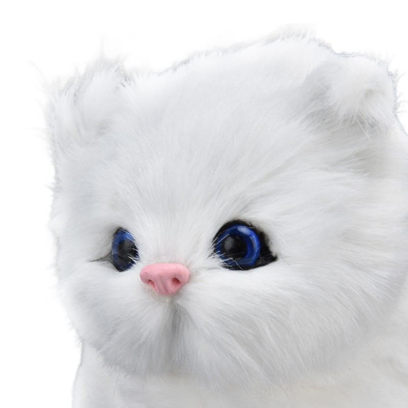 Simulation Cat Soft Plush Toy Ornament for Children Birthday Festival