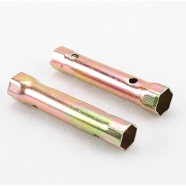 WINTOWIN 14-18mm Motorcycle Ignition Spark Plug Spanner Spark Plugs Socket 13/16" & 45/64'' Double Ended Wrench for Yamaha Kawasaki