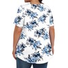 Womens Plus Size Tops Tunic Short Sleeve Crew Neck Shirts