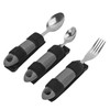 3Pcs Adaptive Utensils for Elderly Arthritis Disabled Adults Weak Hand