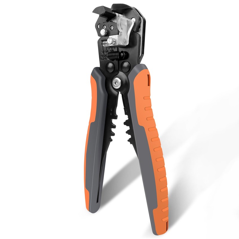 Pela Cables,3 en 1 Pinzas Pelacables Automático,AWG 10-24,8 Pulgadas